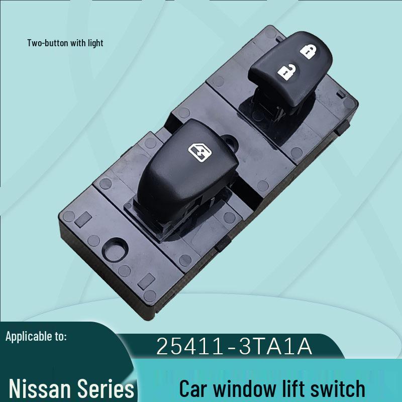 25411-3TA1A Right Front Electric Window Switch for Nissan Altima, Sylphy, Murano, Maxima Electric