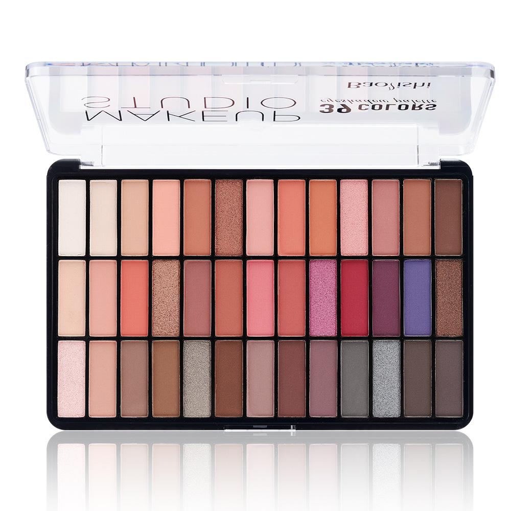 

Палитра теней для век Thirty-nine Color Matte High Pearlescent Earth Color Eyeshadow Waterproof Makeup