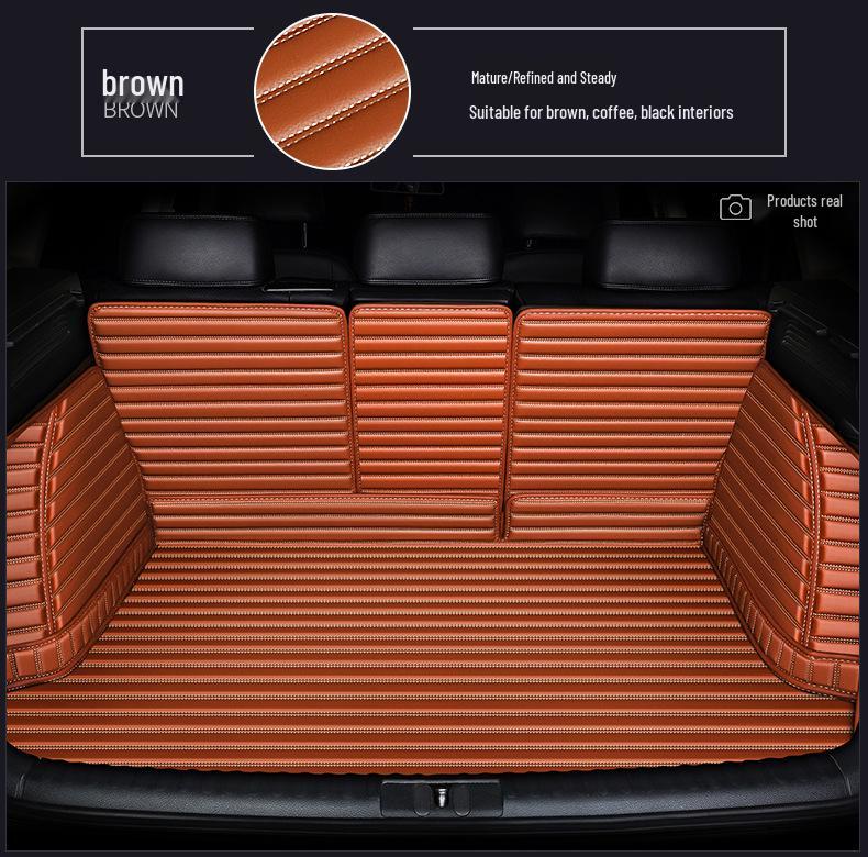 One-Piece Car Trunk Mat for Beijing BJ40/BJ30/BJ60 - Custom Fit, Full Coverage