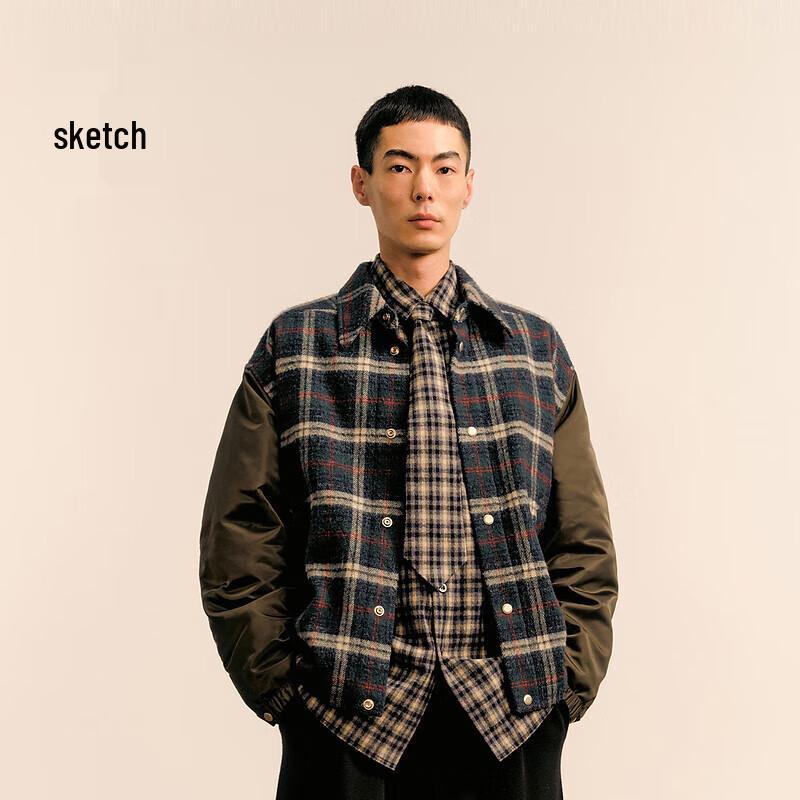 

CROQUIS Мужская куртка с мягким воротником-стойкой S