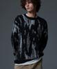 NOT4NERD N4Nd Graffiti Mohair Knit Sweater - Black