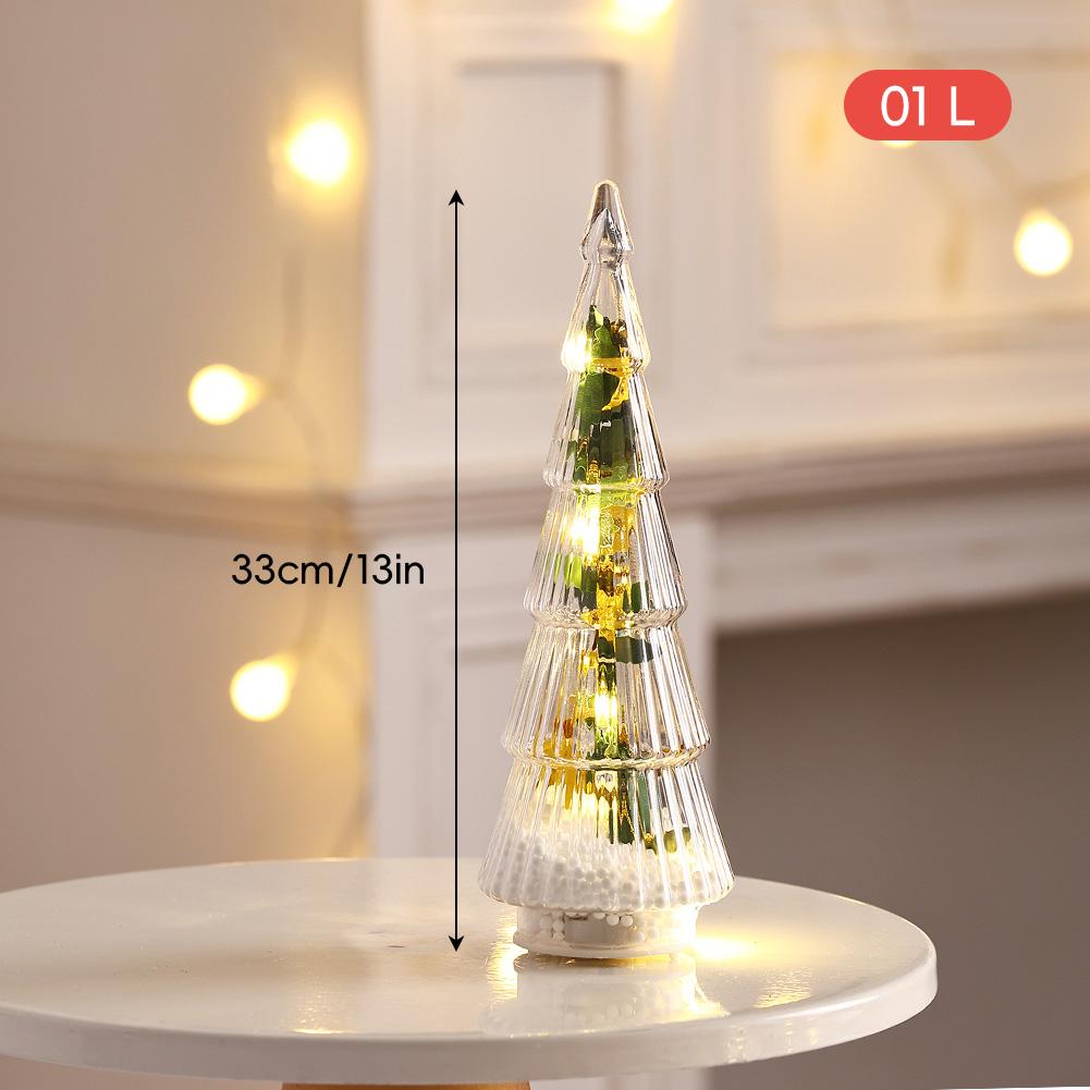 LED Weihnachtsbaum Nachtlicht Tischplatte Weihnachtsbaum Lichter Ornament Weihnachtsfeiertag Zuhause Schlafzimmer Dekor Navidad Natal Geschenk