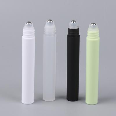 10Ml Empty Perfume Roll Roller Ball Bottle On Plastic Stainless Steel Liquids Oil Container Refillable Bottles Holders