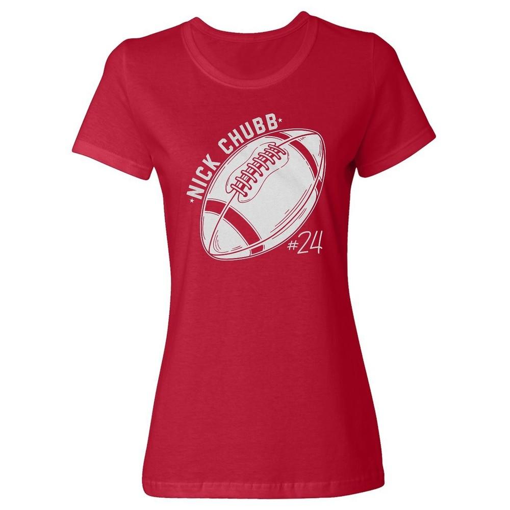 Chubb Ball Houston Fans - 24 Jersey Football Tribute Ladies  Crewneck T-Shirt Unisex T-Shirt XXXXL