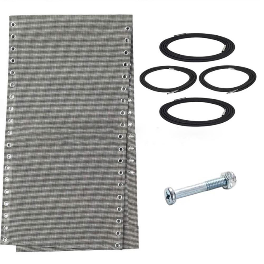 Replacement Fabric for Recliners with 4 Ropes and Screws Quick Dry and Easy Maintenance for Outdoor Relaxation