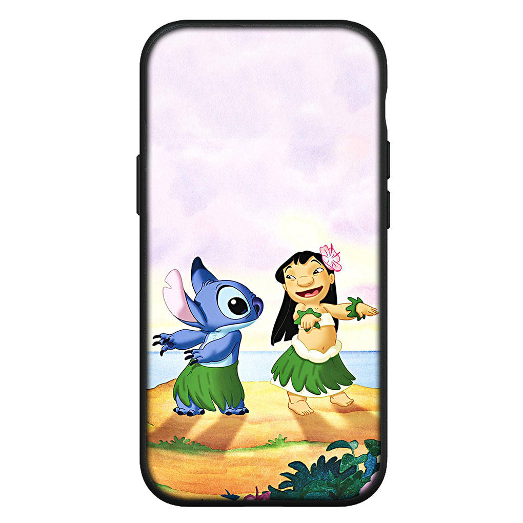 

Чохол для iPhone 16 15 Xiaomi Redmi Note 14 13 12 11 Pro Max X 16e Samsung Galaxy S25 S24 S23 Moto OPPO Huawei модний мультфільм Ліло Стіч телефон чохол for iPhone 12 Pro оленевий