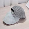 Vintage jacquard denim forward hat girl show face small spring and summer painter hat street duck bill newsboy hat