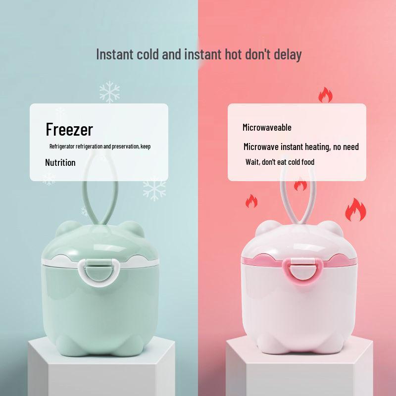 Compact Baby Formula Dispenser, Mini Airtight Milk Powder Compartments - TYmy
