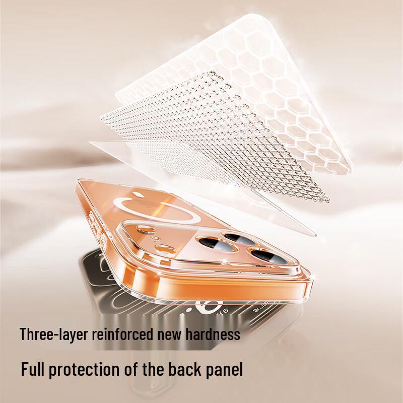 Shine Magic Clear Magsafe iPhone Protection Case