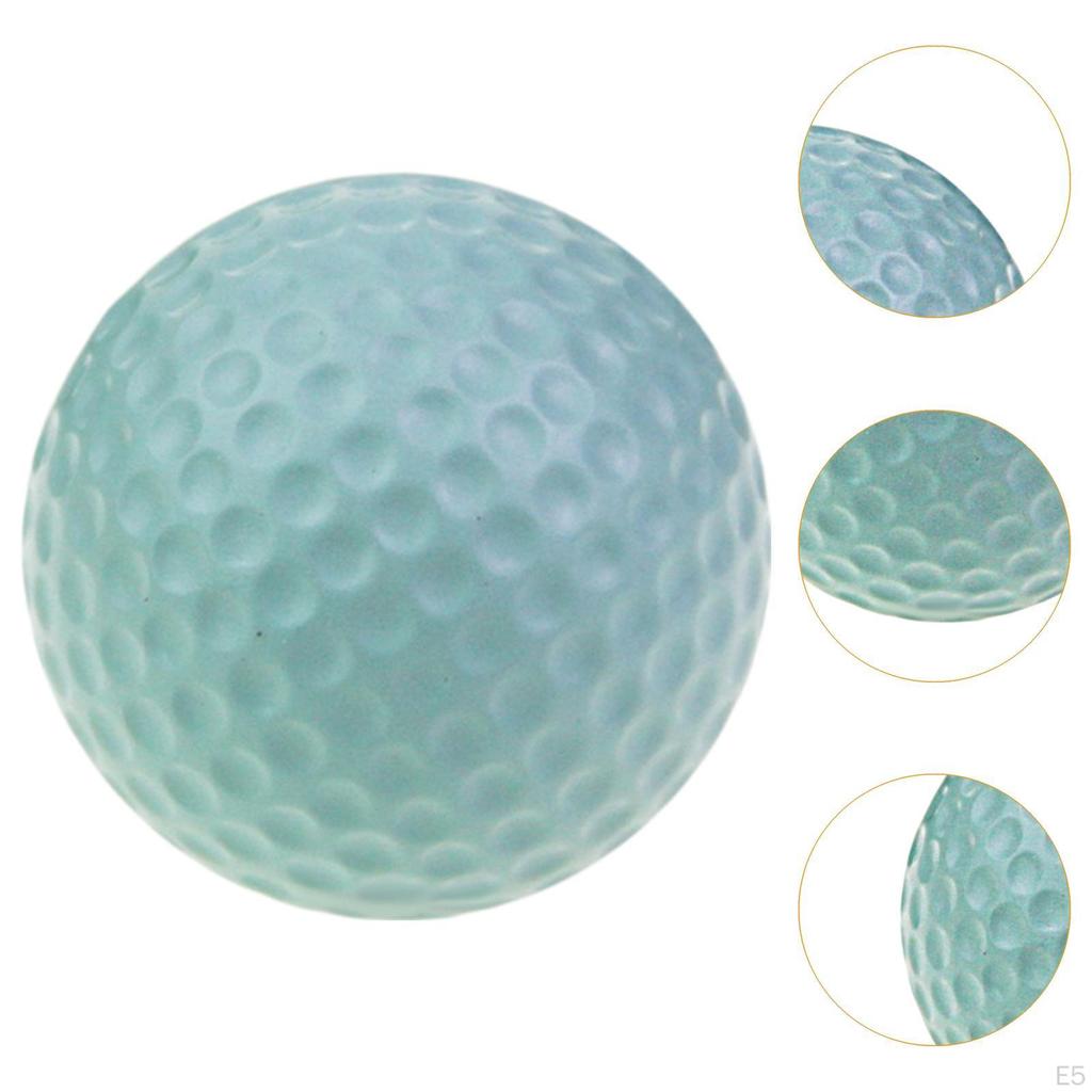 10er-Pack Golf-Übungsbälle, Durchmesser 4,2 cm, ideal für Anfänger zu Hause
