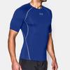 Under Armour Training Compression Short Sleeve Fitness Shirt Men Tops Blue 1257468-400