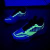 Rotating Button Men's Shoes Breathable Spring and Autumn Popcorn Sneakers for Teenagers Ultra-light Cushioned Running Shoes