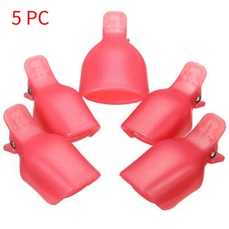 Nail Art Tool Set With Plastic Removal Clips For Diy Manicure And Pedicure Sessions