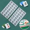 Silicone Small Mahjong Mold DIY Crystal Drop Gel High Mirror Idea for Creative Mold Handmade Accessories