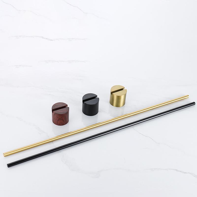 40/50cm Movable Towel Bar Towel Hanger Bath Towel Holder Wall Towel Bar Space Aluminum Bathroom Shelf Kitchen Storage Rack