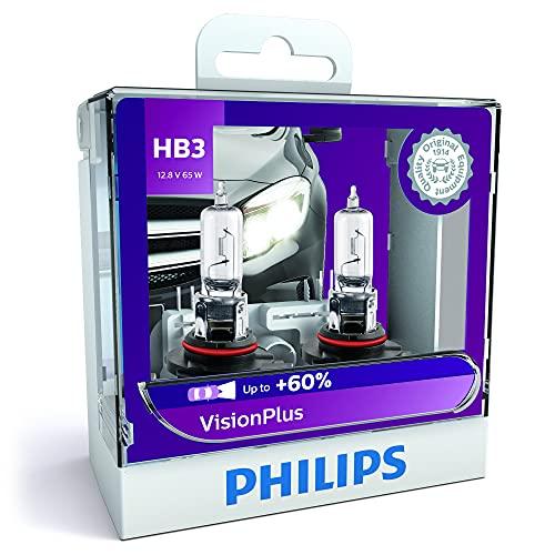 

Philips Automotive Bulbs & Lights Headlights Halogen HB3 3200K Vision Plus Vehicle Inspection Compliant 2 Pieces PHILIPS VisionPlus 9005VPS2 [Ama