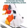 Funny Humping Dog Fast Charger Cable, Anxiety Dog Charger for Iphone, USB Dog Phone Charger That Moves Portable Stray Dog Charging Cable Dog Smart