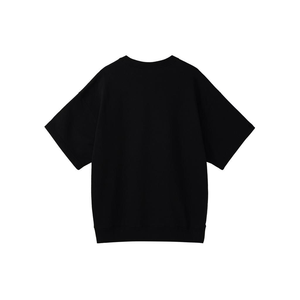 Nike Tričko s potiskem loga s kulatým výstřihem, ležérní s krátkým rukávem, pánské topy, černé DX0881-010