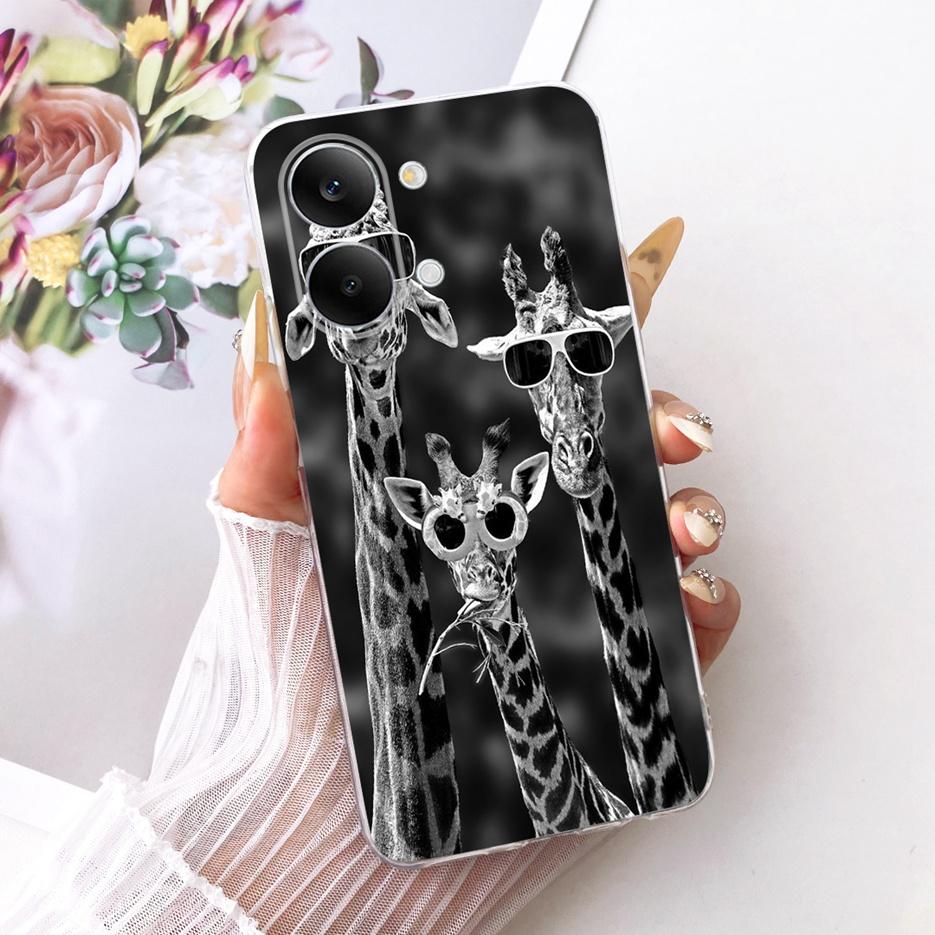 

For Xiaomi Redmi Turbo 5 Max Case Cute Cat Flowers Painted Cover Soft Slim Phone Case For Xiaomi Redmi Turbo 5 Turbo5 Max Fundas Redmi Turbo 5 Max