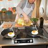 2 Piezas Molde Redondo para Huevos Moldeador Antiadherente Gadgets de Cocina Para Cocineros Desayuno Tortilla Panqueque Sándwich Hamburguesa Camping