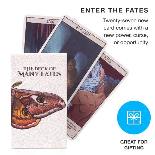 Колода Многих Вещей и Колода Многих Судеб - 49 Нарисованных от руки красочных фэнтезийных настольных ролевых карт Таро для ролевых игр и сторителлинга, Мастер Подземелья