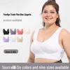 Plus Size Mesh Breathable Sports Bra - Wire-Free Yoga & Running