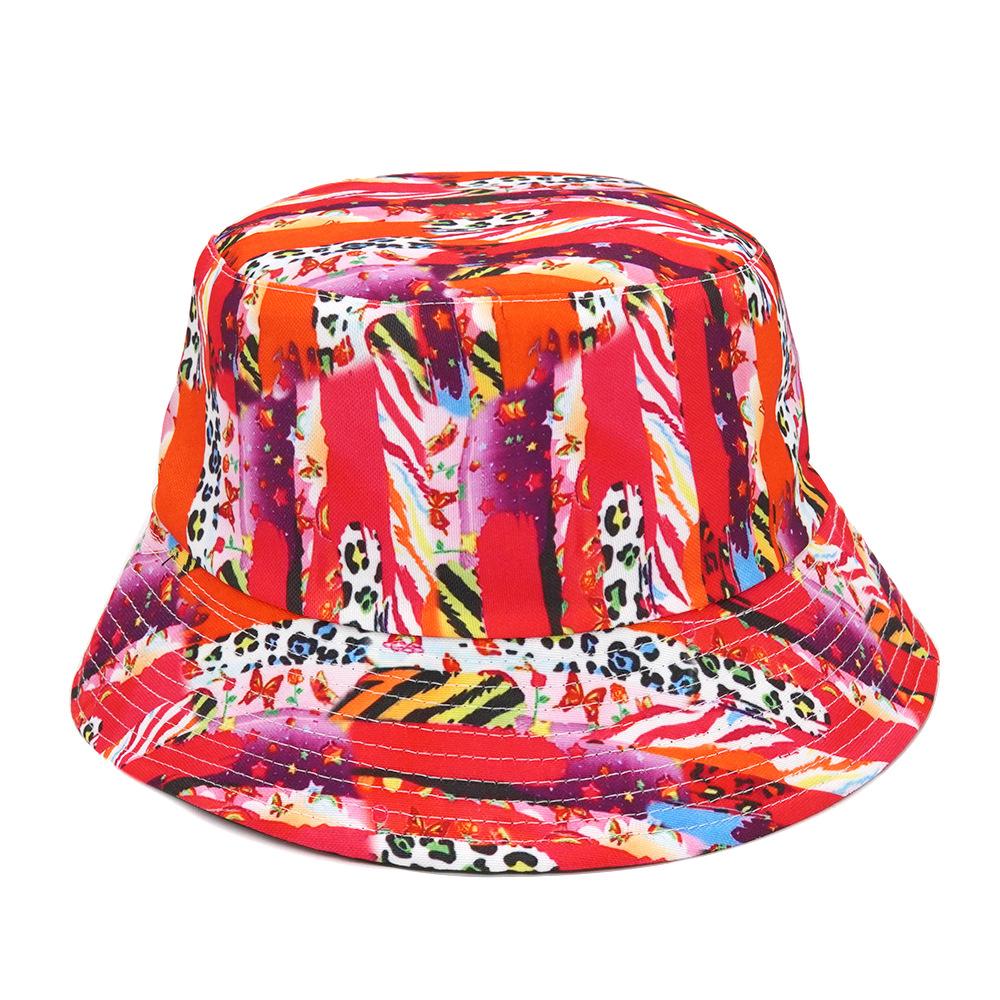 2023 Custom Sublimation Printing Double-Sided Bucket Hat All Over Printing Reversible Bucket Hats