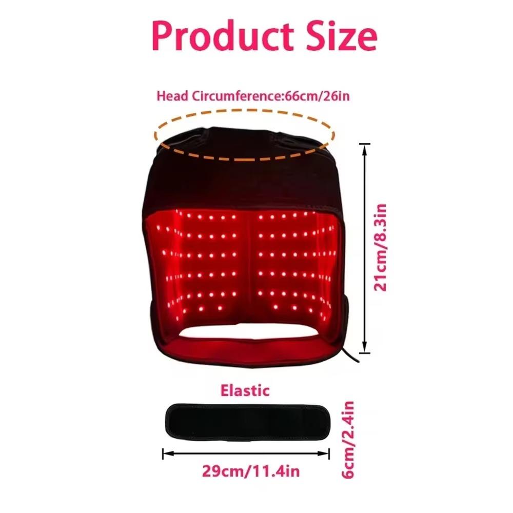 NEW Hair Growth Cap Head Massage Anti Hair Loss Relax Scalp Hair Regrowth 660nm 850nm Infrared Light Therapy 180 Leds Helmet