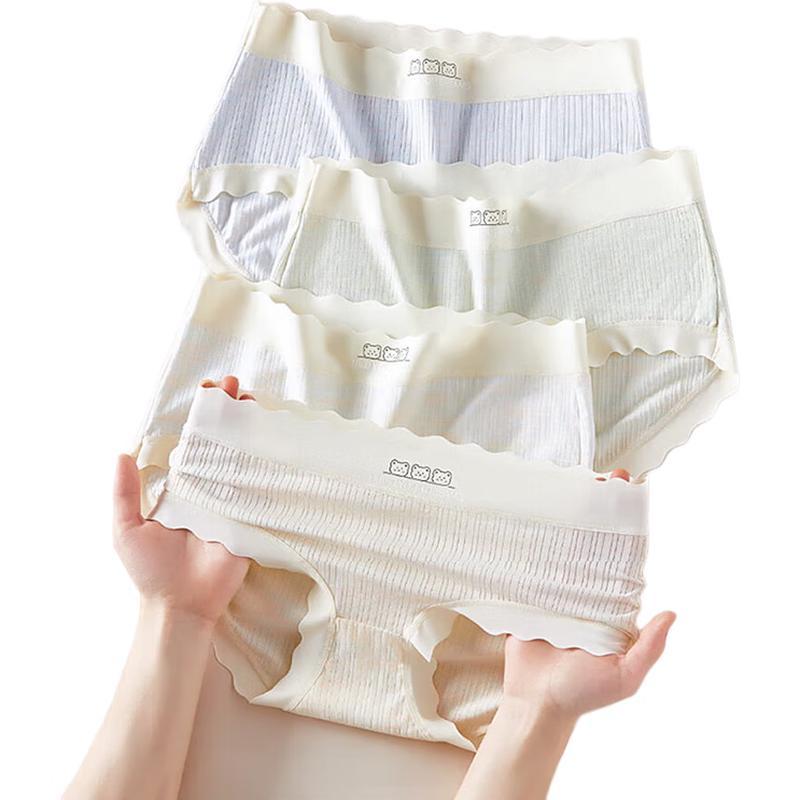 

Nanjiren Women s 3-Pack Seamless Cotton Briefs XL