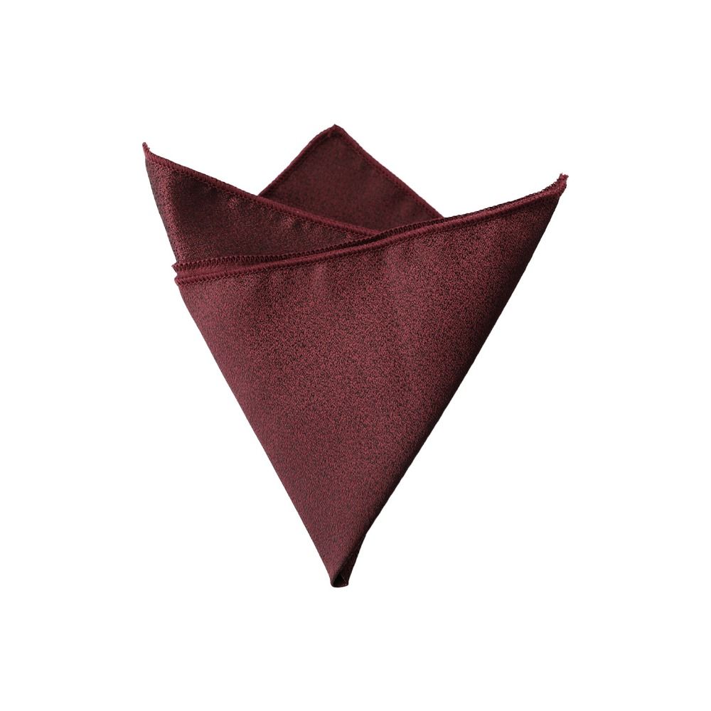 Polyester Men Handkerchief Solid Color Wedding Shirt Accessory Elegant Mens Pocket Square  For Men