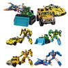 Neues Mech-Transformations-Bausatz-Set Captain Op Feuerwehrwagen Actionfiguren Kombinierbar für Kampfmodus Spielzeug Geschenke