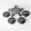 4Pcs 61mm/133mm Car Wheel Center Cap Hub Covers Badge For S9 A1 8X A3 8P 8L A4 Quattro Sline A5 A6 A7 A8 TT Q3 Q5 Q7 Q8 B6 B79S