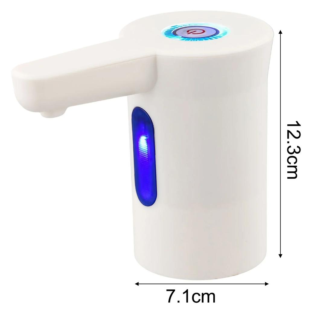 Electric Water Dispenser with Portable Design Compatible with 2 3 4 and 5 Gallon Bottles for Home and Outdoor Use