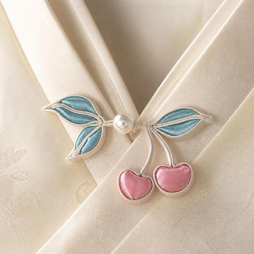 Pearl Buttons Cheongsam Buttons Classical Tang Suit Buttons Hanfu Decorative Buckle Clothing