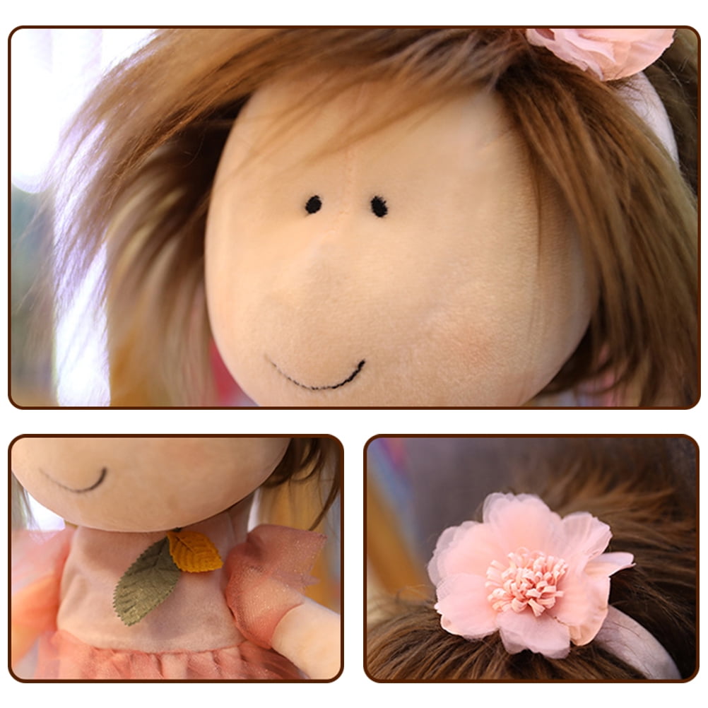 Weiches Stoffpuppen-Spielzeug: 35 cm Plüsch-Handpuppe für Babys mit PP-Baumwollfüllung - Niedliche Weihnachtsdekoration Stofftier für Kinder Geschenk