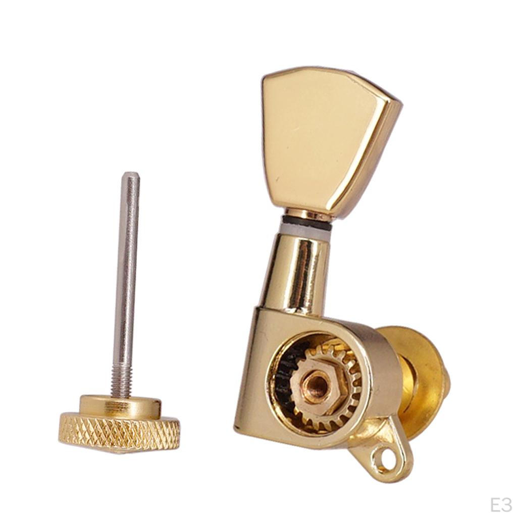 6 And Zinc Alloy Guitar String Buttons for Aficionados