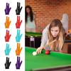 1 Stück rutschfester Billardhandschuh atmungsaktiver Snooker Billardhandschuh Billardzubehör