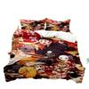 3D Hot sale anime Demon Slayer duvet cover and pillowcase kids' double bed bedding set home bedroom decor gift for boys Girl