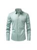Men's Stretchy No-Iron Business Long-Sleeve Shirt