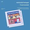 100 Pieces Glasses Wipes Anti-Fog Screen Cleaning Cloth Accessories Alcohol Wipe Pad Lens Cleaning Wipes Microfiber Tools