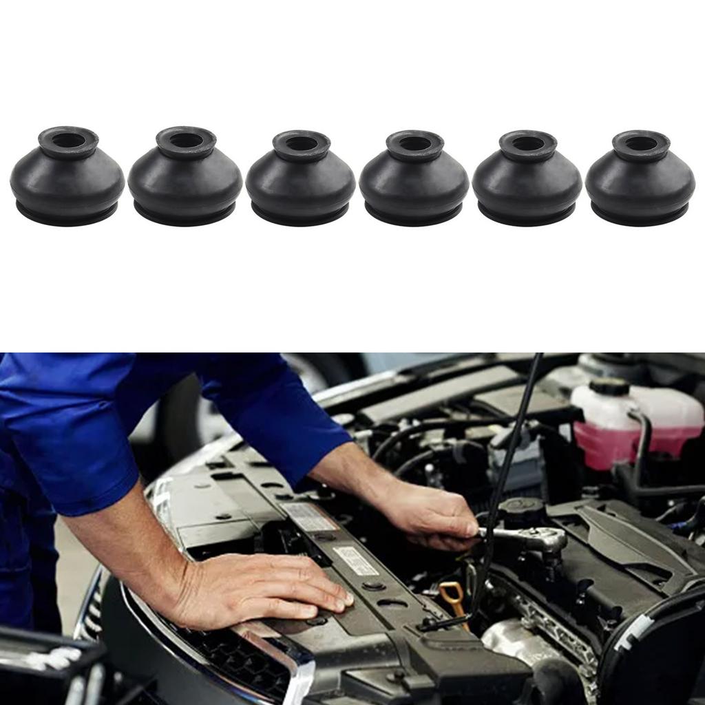 6X Dust Boot Covers Saves Effort Track Rod End Kit