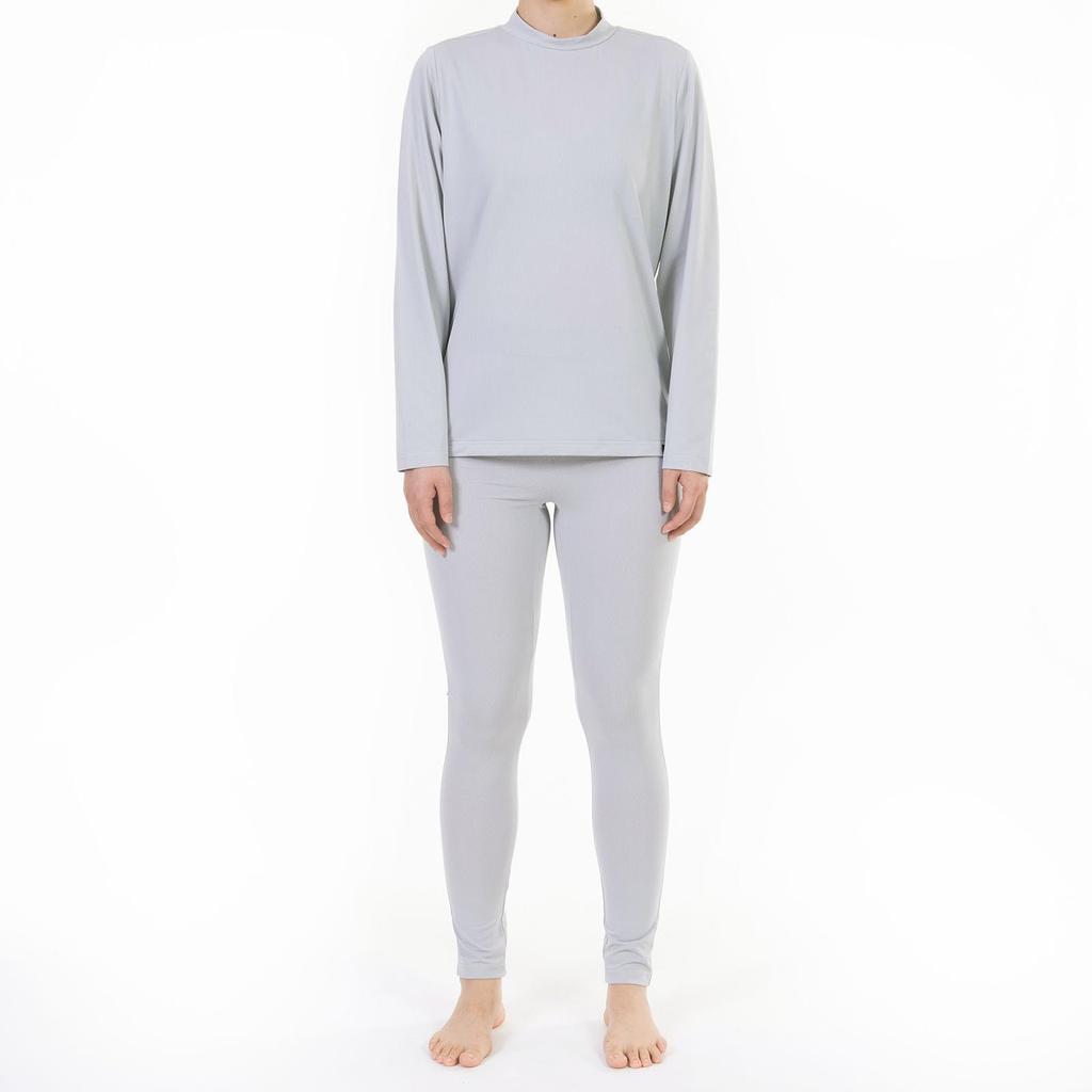 Millet Crew Long Sleeve Hiking Silver Size XL Women's Anti-Insect Innerwear, MIV02016, (New Logo),