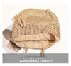 Trendy Large Capacity Woven Straw Bag with Tassels - Women's Versatile Beach & Casual Shoulder Bag