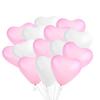 100 Stück Herzform Ballons Romantische Hochzeitsfeier Dekorationen Latexballons für DIY Ballon Girlande Mittelstück Geburtstag Baby