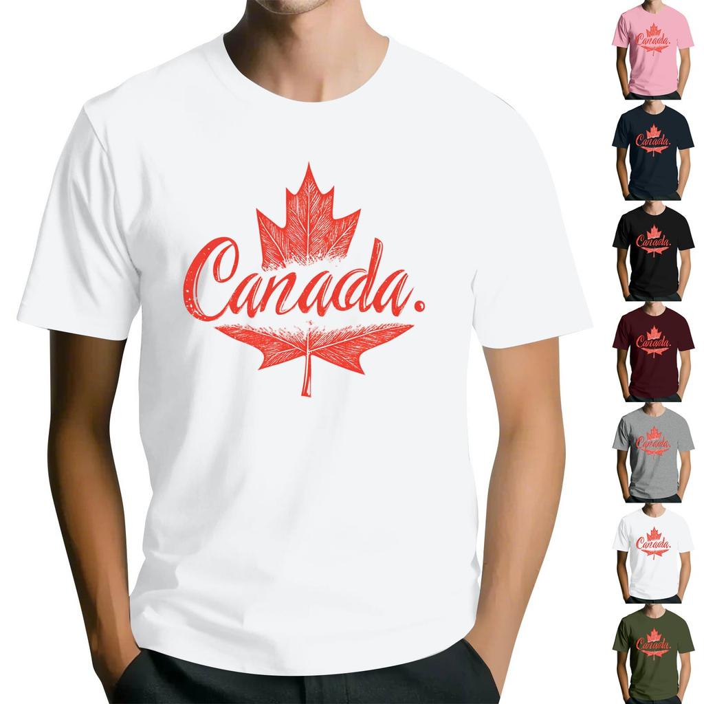 Men's -neck Casual Printed Short-sleeved T-shirt Top