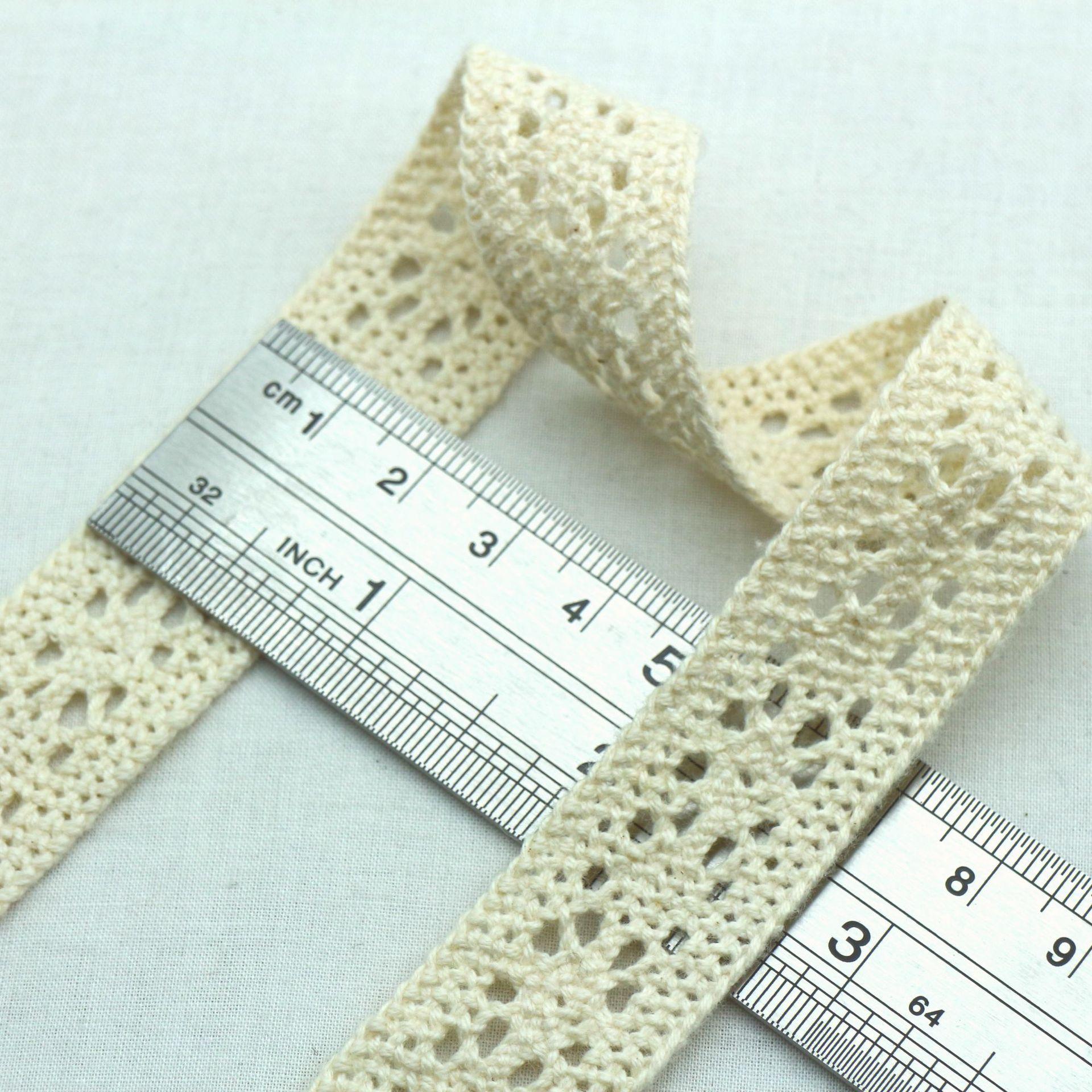 

Crocheted Lace, Clothing Accessories, Water-Soluble Cotton Lace, Curtain Lace S0521
