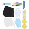 47Pcs Mandala Dotting Tools Set DIY Art Painting Template Mini Easel Accessories