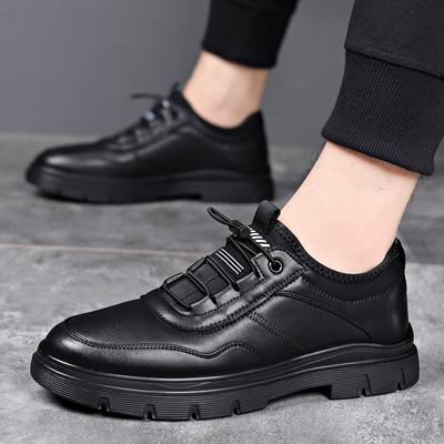 Men Casual Shoes Leather Walking Man Shoes Plush Warm Comfortable Footwear Luxury Man Sneakers Shoe Man Sports Shoes Moccasins