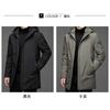 Men 2025 Winter Cotton-padded Coat Version of Japanese Down Padded Jacket Autumn Hooded Cotton-padded Jacket Men