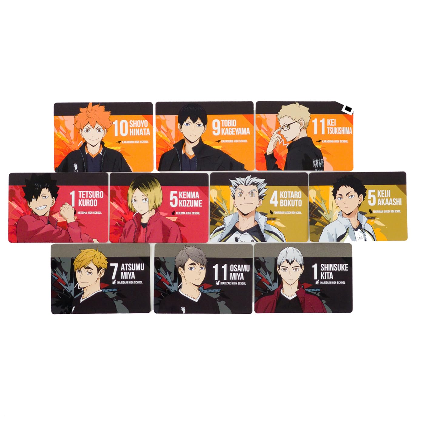 

Maw Anime [Haikyu] Коллекционные карточки 63 x 89 мм Коробка из 10 штук